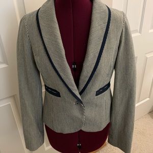 Lux pinstriped blazer Small